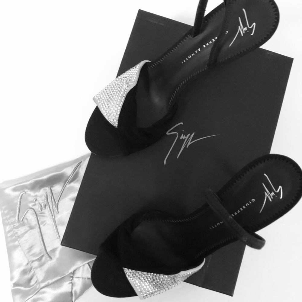 Giuseppe Zanotti Allen Slingback High Heel Sandals - Picture 10 of 14